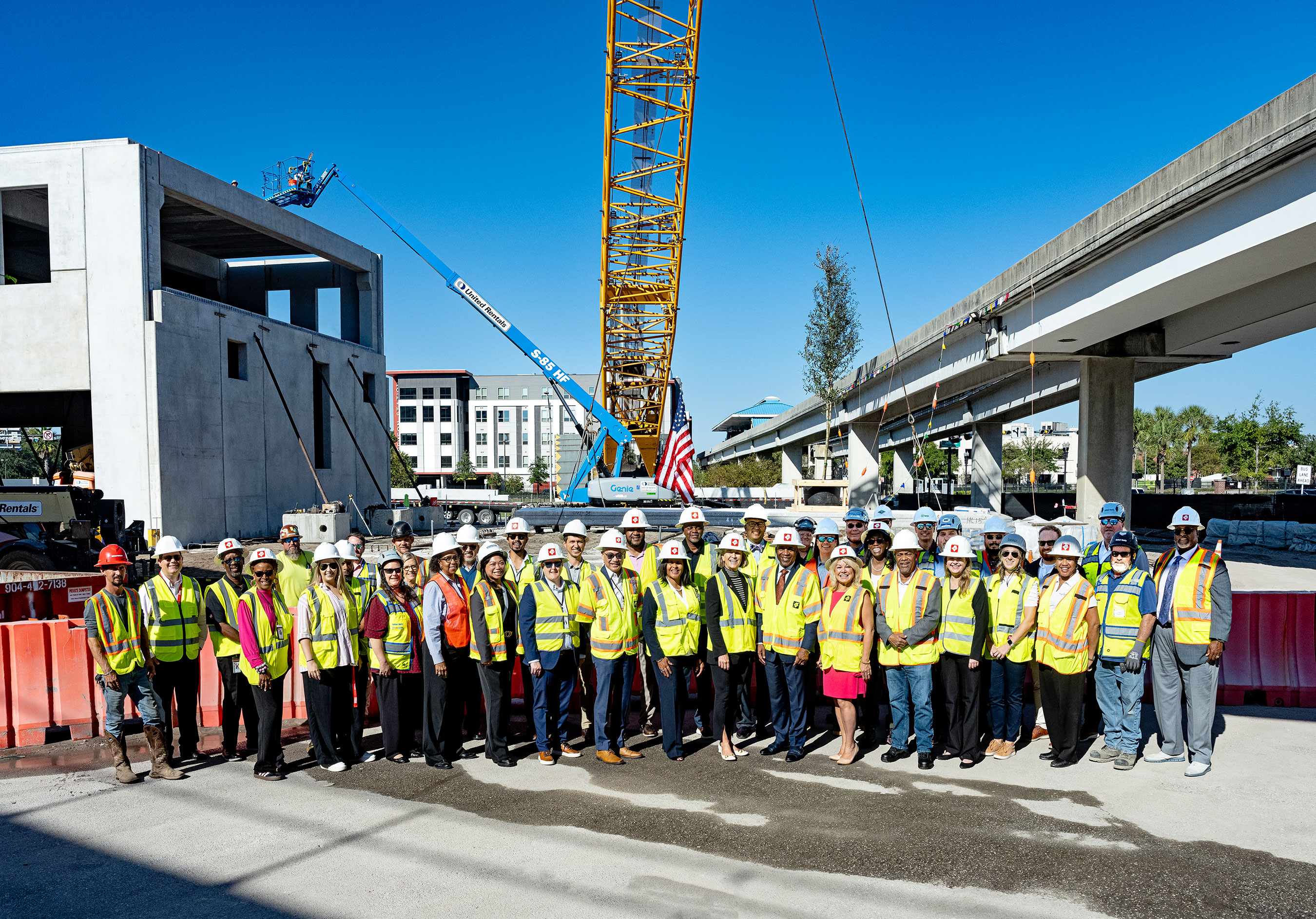 JTA Achieves Major Construction Milestone at  Autonomous Innovation Center