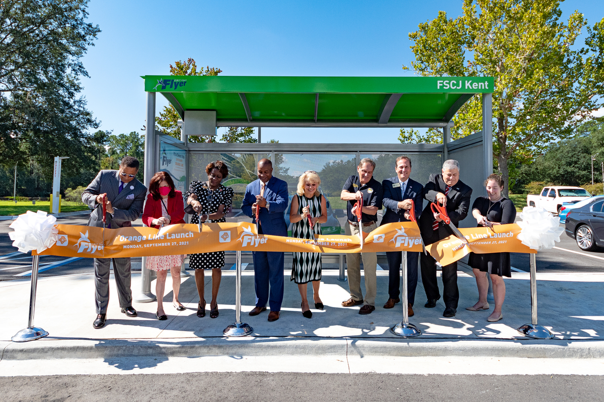 JTA Opens First Coast Flyer Orange Line