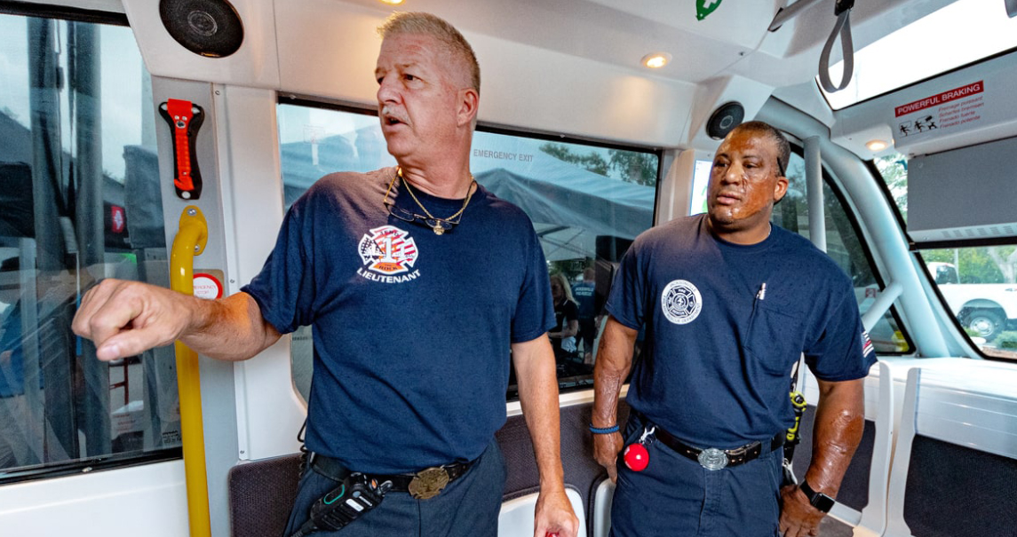 JTA, Beep, First Transit and NAVYA hold autonomous vehicle emergency training for local first responders