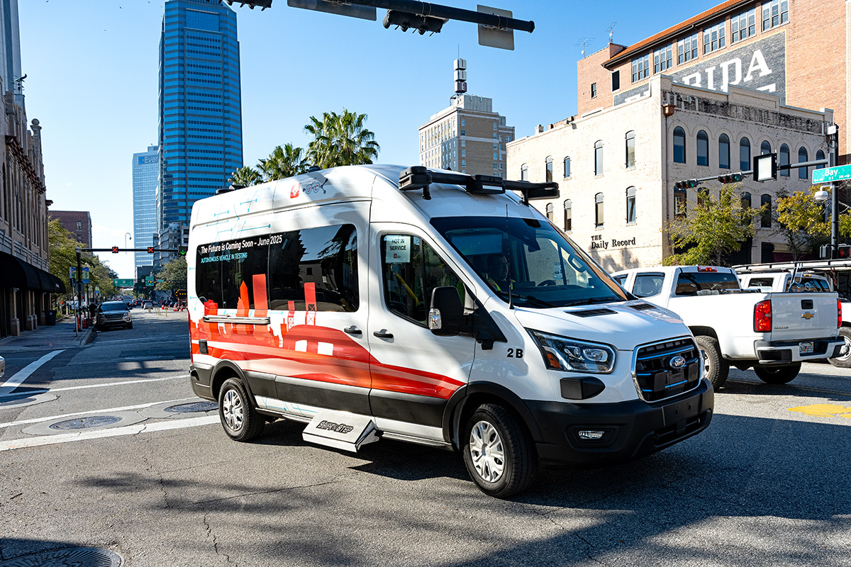 JTA Begins Testing Autonomous Vehicles on Bay Street Innovation Corridor