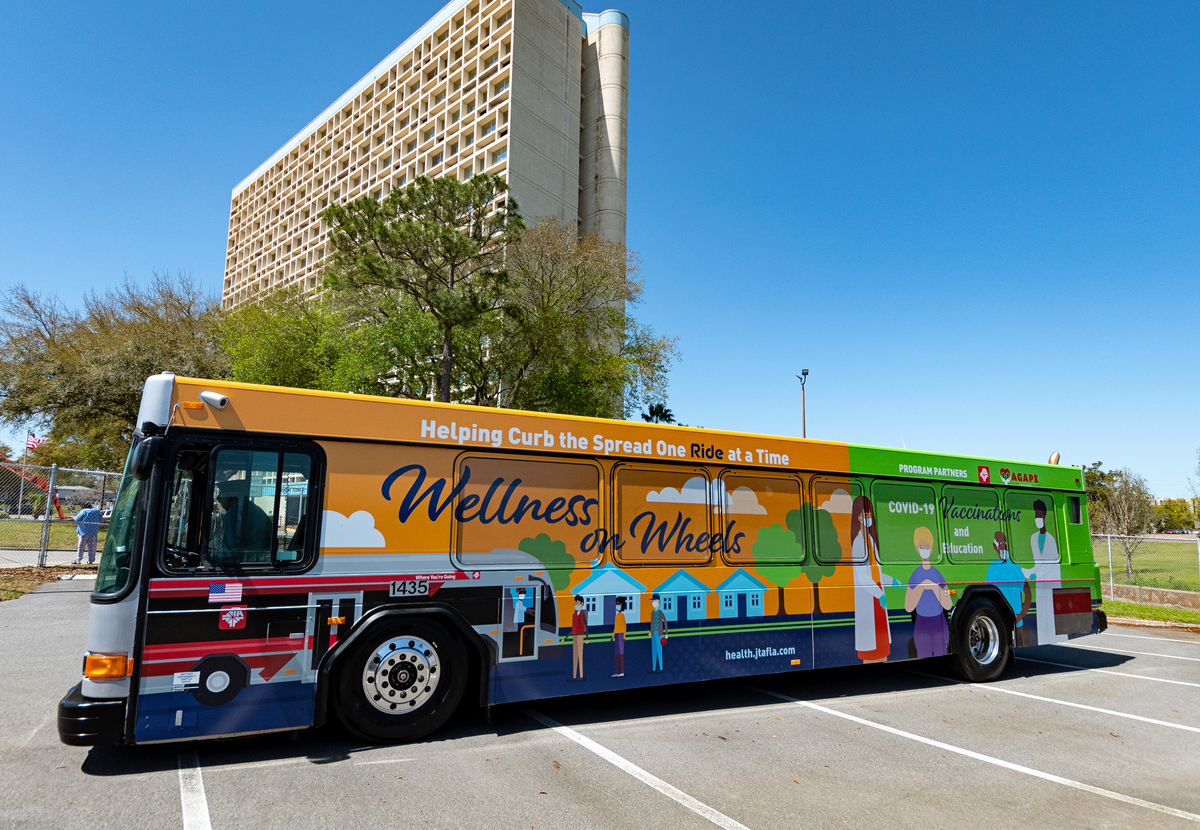 JTA and Agape Family Health launch “Wellness on Wheels” Mobile Vaccination Clinic
