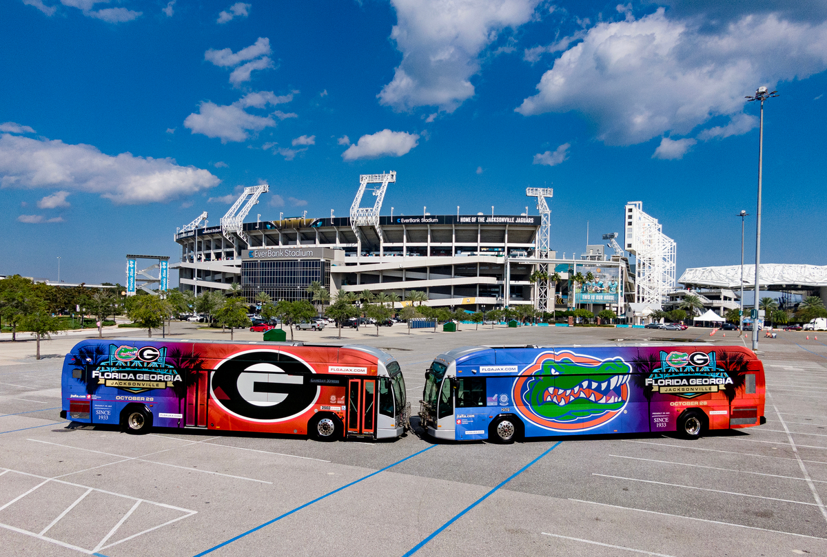 JTA Gameday Xpress Open for Florida vs Georgia Game