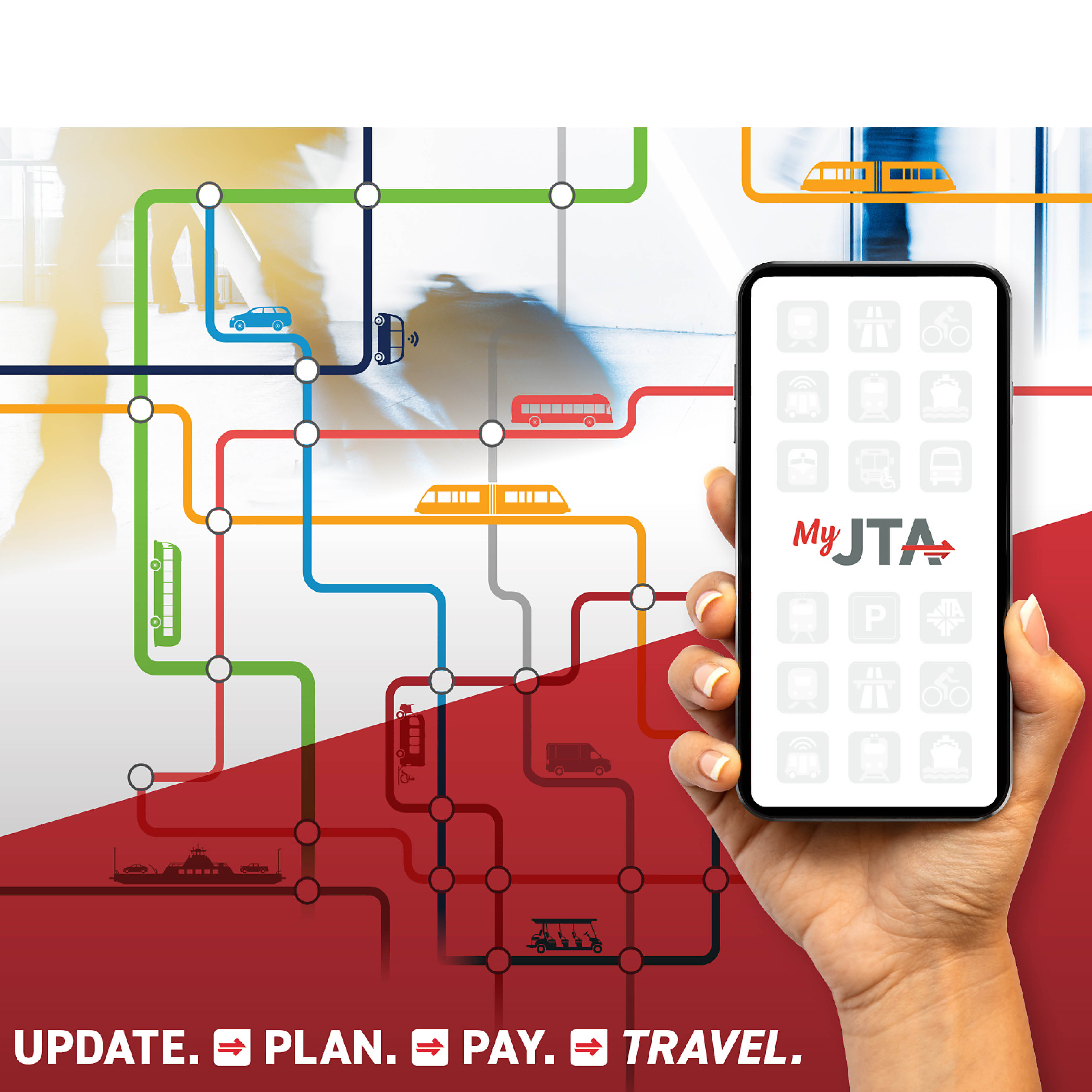Jacksonville Transportation Authority (JTA) Launches new MyJTA Mobile App Oct. 24