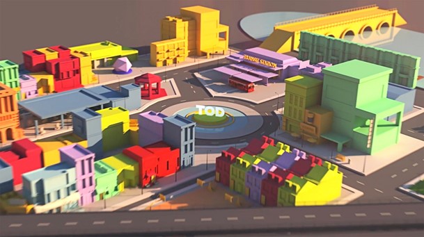 Illustration of a City